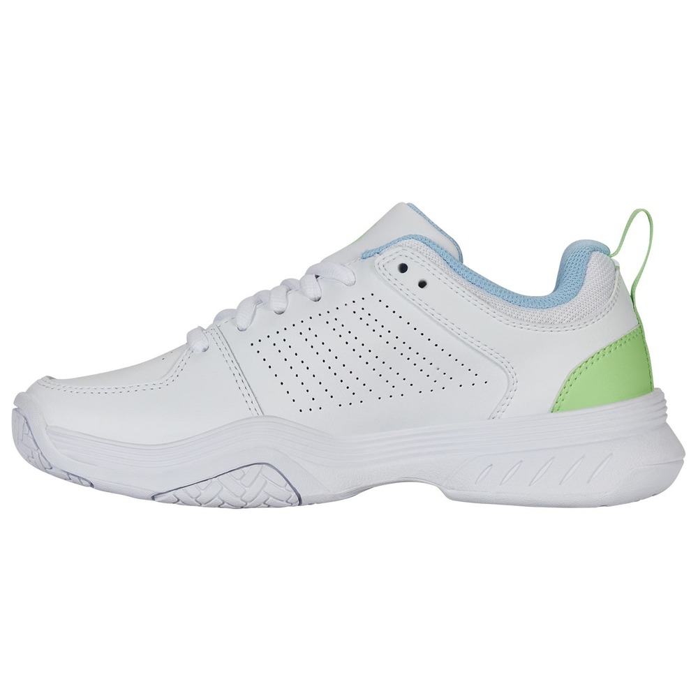 K-Swiss Court Express 2 Women's Tennis Shoes - White/Blue, 7.5 - Picture 3 of 10
